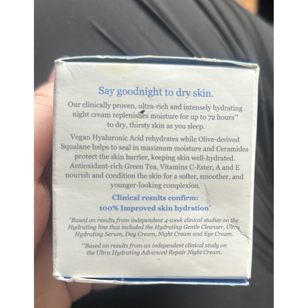 Derma E  Ultra Hydrating Advanced Repair Night Cream  1 Each  2 Oz - Picture 3 of 5